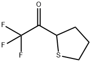 Ethanone, 2,2,2-trifluoro-1-(tetrahydro-2-thienyl)- Structure