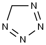 5H-Tetrazole 구조식 이미지