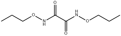 Ethanediamide, N1,N2-dipropoxy- Structure