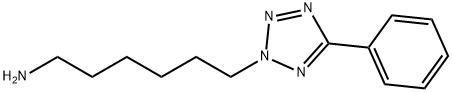 2H-Tetrazole-2-hexanamine, 5-phenyl- Structure