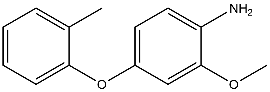 2-methoxy-4-(o-tolyloxy)aniline Structure