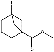 Bicyclo[3.1.1]heptane-1-carboxylic acid, 5-iodo-, methyl ester Structure