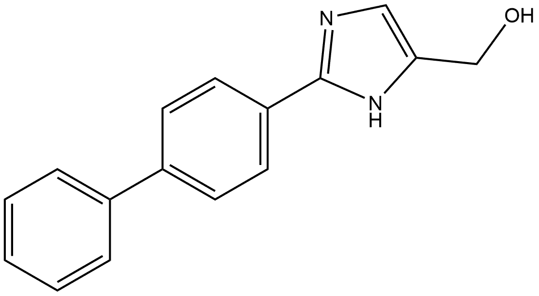 2-(4-Biphenylyl)imidazole-5-methanol Structure