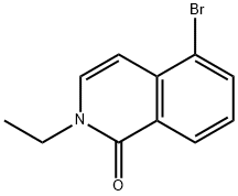 5-bromo-2-ethyl-1,2-dihydroisoquinolin-1-one Structure