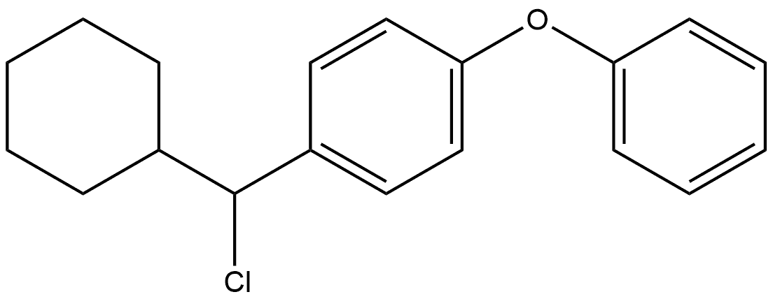 1-(Chlorocyclohexylmethyl)-4-phenoxybenzene Structure