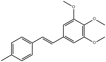 (E)-1-(4-methylphenyl)-2-(3,4,5-trimethoxyphenyl)ethene Structure