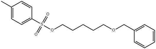 1-Pentanol, 5-(phenylmethoxy)-, 1-(4-methylbenzenesulfonate) 구조식 이미지