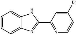 1H-Benzimidazole, 2-(4-bromo-2-pyridinyl)- Structure