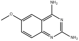 6-Methoxyquinazoline-2,4-diamine 구조식 이미지