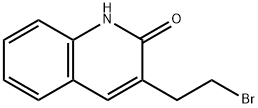 2(1H)-Quinolinone, 3-(2-bromoethyl)- Structure