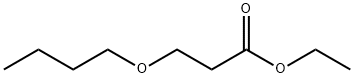 Propanoic acid, 3-butoxy-, ethyl ester 구조식 이미지