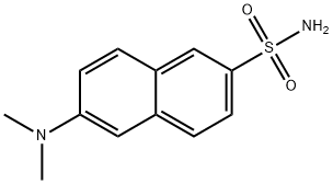 6-(dimethylamino)naphthalene-2-sulfonyl amide Structure
