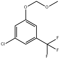 1-Chloro-3-(methoxymethoxy)-5-(trifluoromethyl)benzene Structure