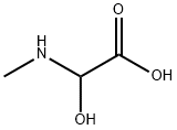 2-Hydroxy-2-(methylamino)acetic acid Structure