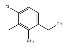 Benzenemethanol, 2-amino-4-chloro-3-methyl- Structure