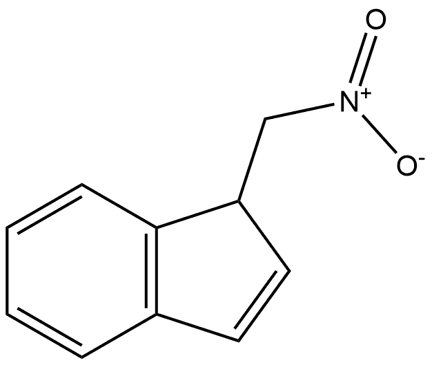 1-Nitromethyl-1H-indene Structure