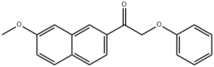 1-(7-Methoxynaphthalen-2-yl)-2-phenoxyethanone 구조식 이미지