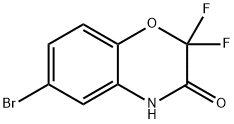 2H-1,4-Benzoxazin-3(4H)-one, 6-bromo-2,2-difluoro- Structure