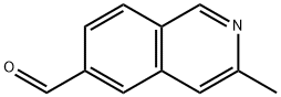 3-Methylisoquinoline-6-carbaldehyde Structure