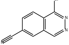 6-Phthalazinecarbonitrile, 1-chloro- Structure