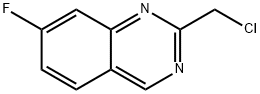 Quinazoline, 2-(chloromethyl)-7-fluoro- Structure