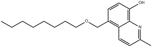 2-Methyl-5-((octyloxy)methyl)quinolin-8-ol Structure