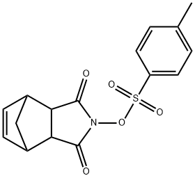 4,7-Methano-1H-isoindole-1,3(2H)-dione, 3a,4,7,7a-tetrahydro-2-[[(4-methylphenyl)sulfonyl]oxy]- 구조식 이미지