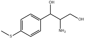 1,3-Propanediol, 2-amino-1-[4-(methylthio)phenyl]- 구조식 이미지