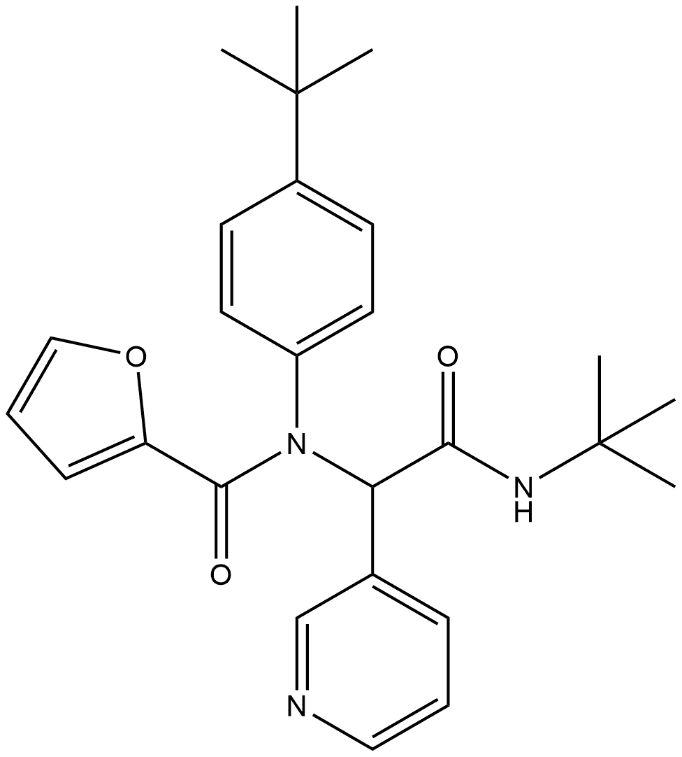 ML188 (Racemate) 구조식 이미지