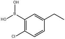 (2-Chloro-5-ethylphenyl)boronic acid Structure