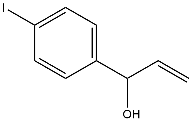 α-Ethenyl-4-iodobenzenemethanol Structure