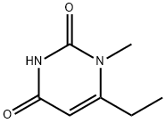 2,4(1H,3H)-Pyrimidinedione, 6-ethyl-1-methyl- Structure