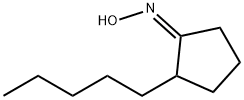 N-[(1Z)-2-pentylcyclopentylidene]hydroxylamine Structure