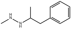 1-Methyl-2-(α-methylphenethyl)hydrazine Structure
