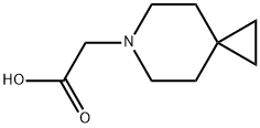 6-?Azaspiro[2.5]?octane-?6-?acetic acid Structure