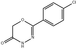 4H-1,3,4-Oxadiazin-5(6H)-one, 2-(4-chlorophenyl)- Structure