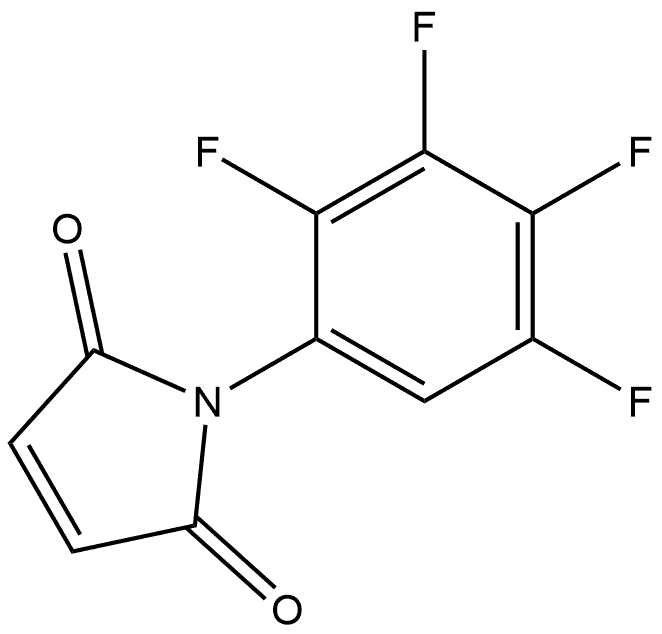 1-(2,3,4,5-Tetrafluorophenyl)-1H-pyrrole-2,5-dione Structure