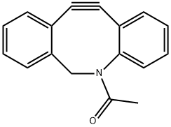 Ethanone, 1-(11,12-didehydrodibenz[b,f]azocin-5(6H)-yl)- Structure