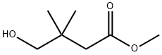 Butanoic acid, 4-hydroxy-3,3-dimethyl-, methyl ester Structure