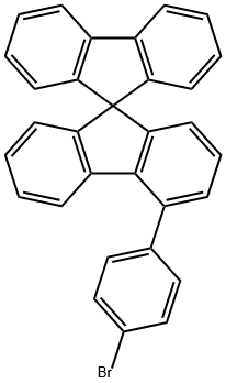 9,9'-Spirobi[9H-fluorene], 4-(4-bromophenyl)- Structure