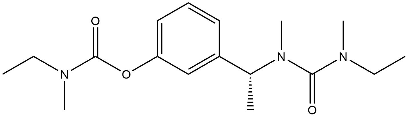 Rivastigmine Impurity 36 Structure