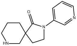 2-(Pyridin-3-yl)-2,7-diazaspiro[4.5]decan-1-one 구조식 이미지