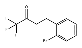 2-Butanone, 4-(2-bromophenyl)-1,1,1-trifluoro- Structure