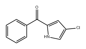 Methanone, (4-chloro-1H-pyrrol-2-yl)phenyl- 구조식 이미지