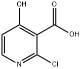 3-Pyridinecarboxylic acid, 2-chloro-4-hydroxy- Structure