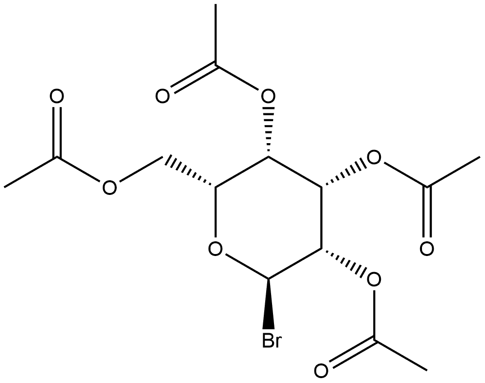 α-D-Talopyranosyl bromide, 2,3,4,6-tetraacetate Structure