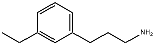 3-(3-ethylphenyl)propan-1-amine hydrochloride 구조식 이미지