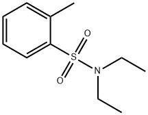 Benzenesulfonamide, N,N-diethyl-2-methyl- Structure