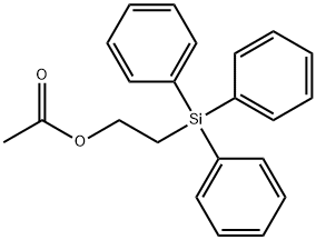 Ethyl 2-(triphenylsilyl)acetate Structure