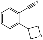 Benzonitrile, 2-(3-oxetanyl)- 구조식 이미지
